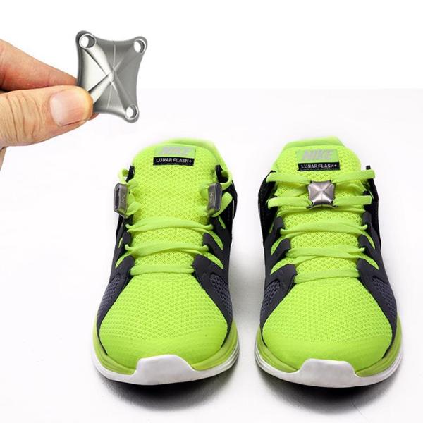 Newer Version Magnetic Shoe Closures - Enjoy Simple Shoe Wearing and Never Tie Your Laces Again