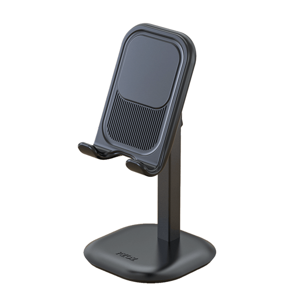 Universal Desktop Liftable Phone Holder with Wireless Charging & Skid Design, For Phone & Tablet