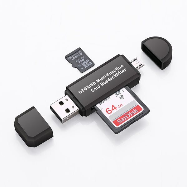 3-in-1 USB & Type-C Card Reader - Expand The Capabilities of Your Devices