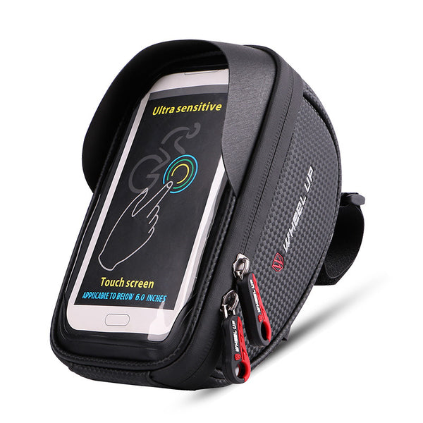 Enjoy Secure Viewing & Storage on the Go with Bike Phone Mount Bag