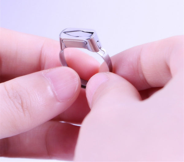 Multifunctional Invisible Self-Defense Ring