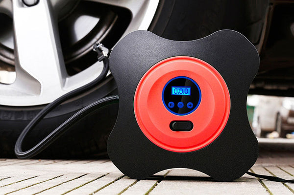 The Most Portable and Smart Electric Car Air Pump with Digital Display