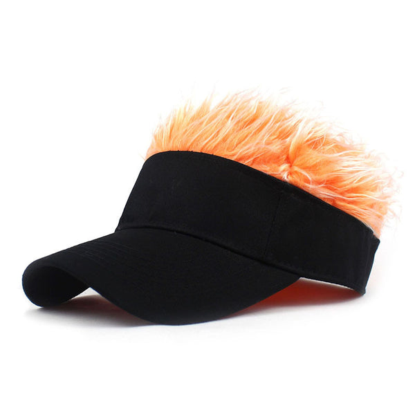 Cool Comfortable Hat Wig, for Concerts, Theme Parties, Weddings, Dating, and Cosplay