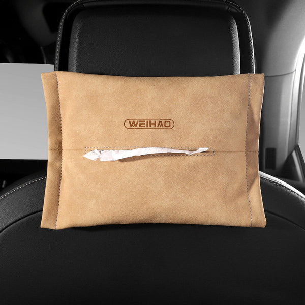 Universal Car Tissue Holder, for Backseat and Armrest