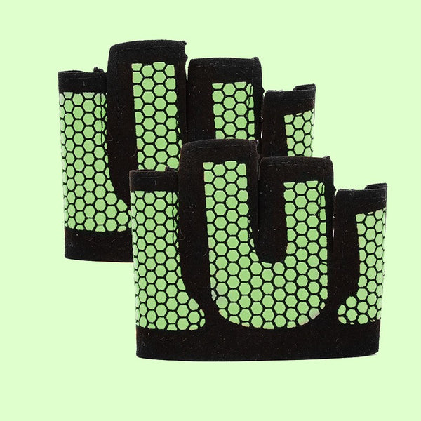 Weightlifting Gloves, with Silicone Grip Dots, for Weightlifting, Cycling, or Bodybuilding