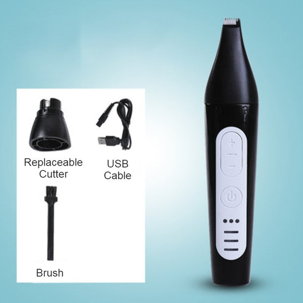 2-in-1 Electric Pet Nail Polisher & Trimmer, with Silent Design, Fast Charging, Safe and Efficient, Suitable for Large and Small Dogs/Cats