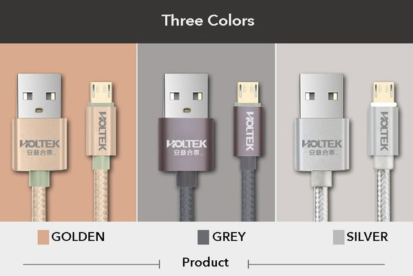 The World's First Double-Sided Reversible Micro USB Charging Cable