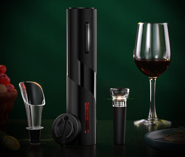 Electric Red Wine Opener Set