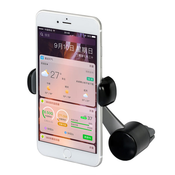 360° Rotatable Car Vent Phone Mount That Keeps Your Phone Away from Cool or Hot Air