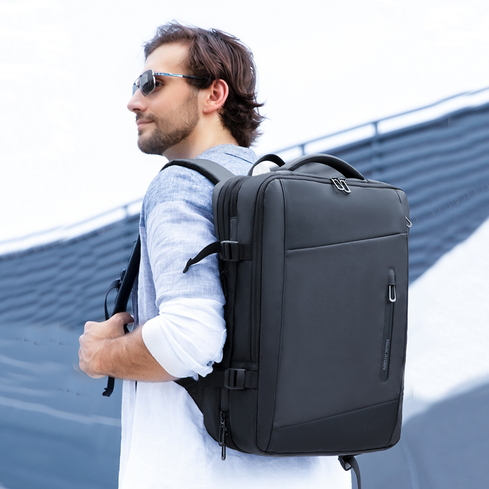 Compartment Backpack Waterproof Backpack with Multiple Compartments, Independent Digital La ...