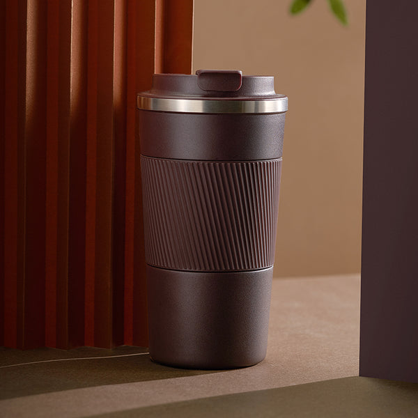 Stainless Steel Insulation Mug, with  Spout Lid, Leak-proof Design and Large Mouth for Easy Cleaning