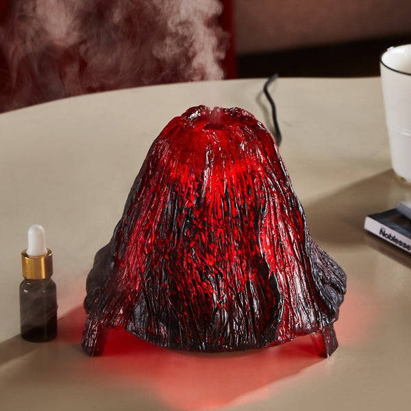 Volcanic Eruption Aroma Diffuser & Humidifier With LED + Auto Shut-Off + Large Capacity