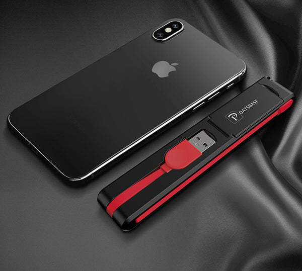 3-in-1 USB Cable & Phone Holder - The Only Cable You Need for All Devices
