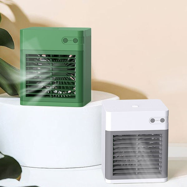 3-in-1 Cooling Fan Humidifier, with 3 Wind Modes, Adjustable Angle & Ultra-quiet Design, for Home & Office