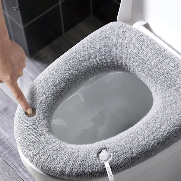 Winter Thickened Toilet Seat Cover (2PCS)