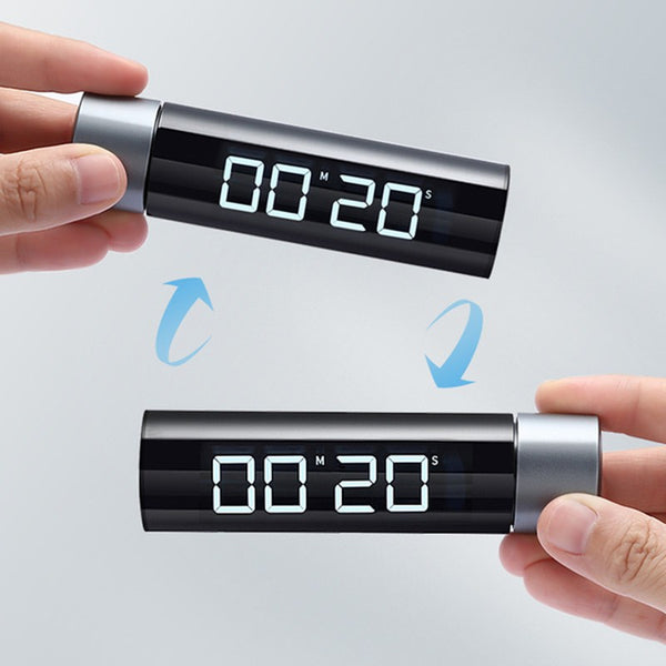 Multi-Function Portable Versatile Digital Timer, with Countdown & Count-up Modes, for Work, Exercise, Games, Cooking