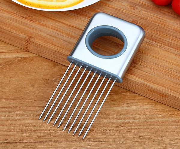 Stainless Steel Slicing Holder, Easy Cooking, Easy Sharing