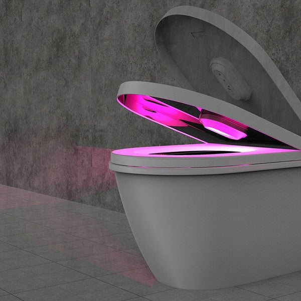 Rechargeable Attachable Ultraviolet LED Disinfection Lamp, with Auto-On/Off Design, for Home, Toilet & More