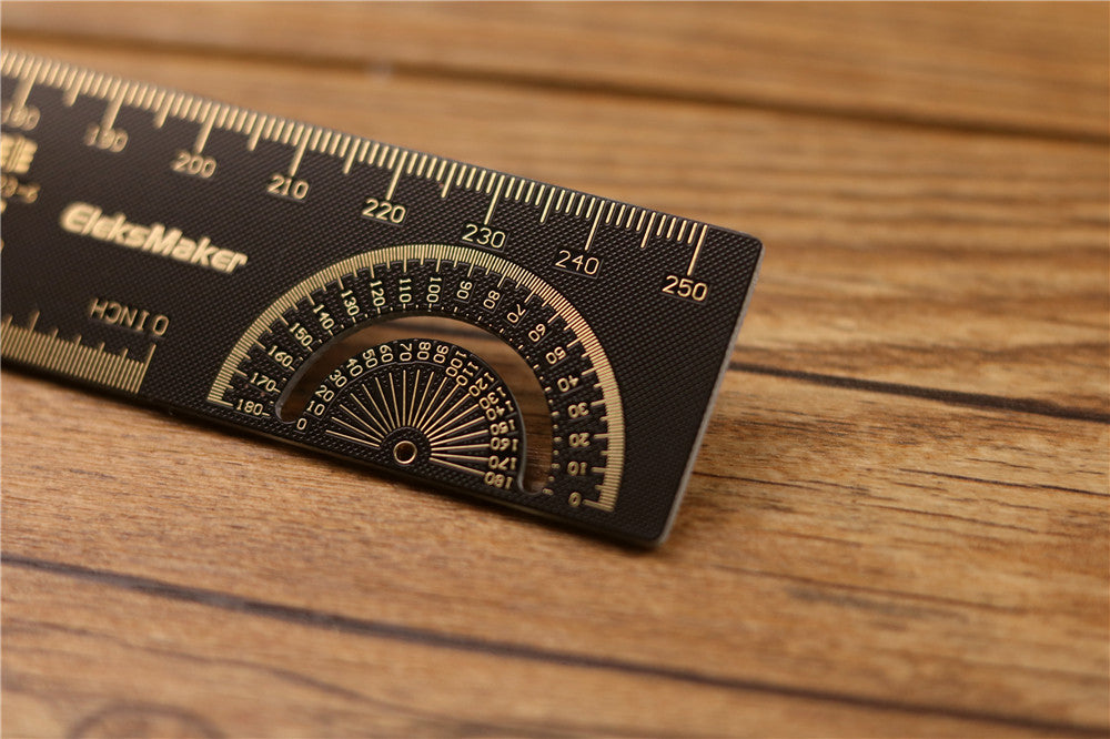 Multifunctional 25cm PCB Ruler with Reference Protractor, Resistor, Ca ...