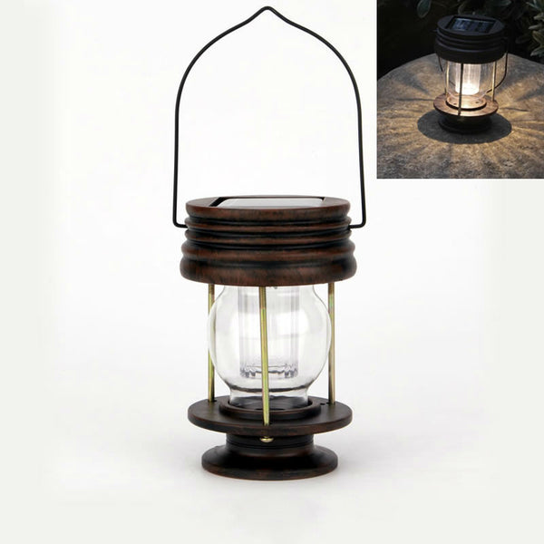 Light The Yard, No Electric No Wires -- Solar Lantern