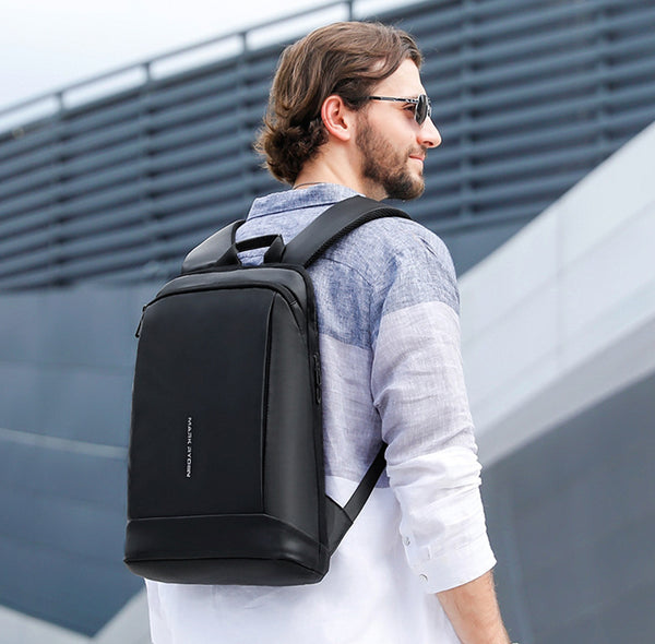 High-capacity Ultra-thin Laptop Backpack, with Multiple Compartment Design, Waterproof Fabric, Special Laptop Layer and Breathable Back Pad, Suitable for 15.6'' Laptop and 12.9'' Tablet