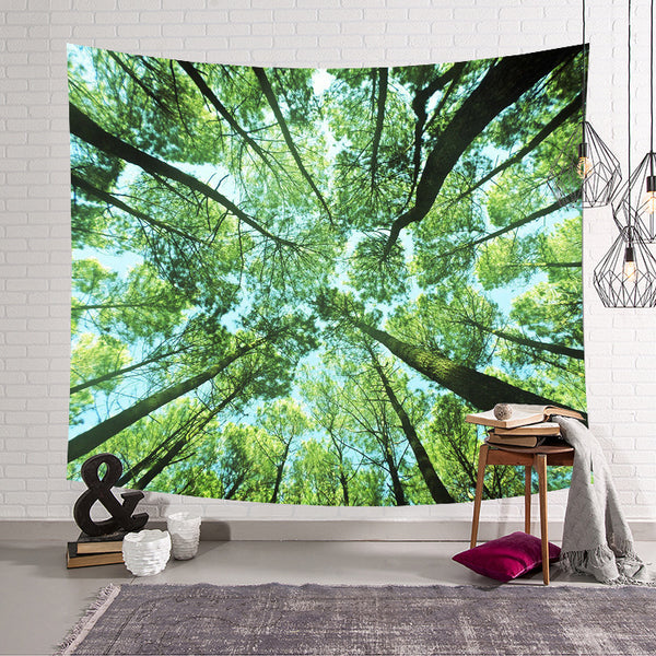 Transport Yourself to Forest with Lightweight Wall Tapestry