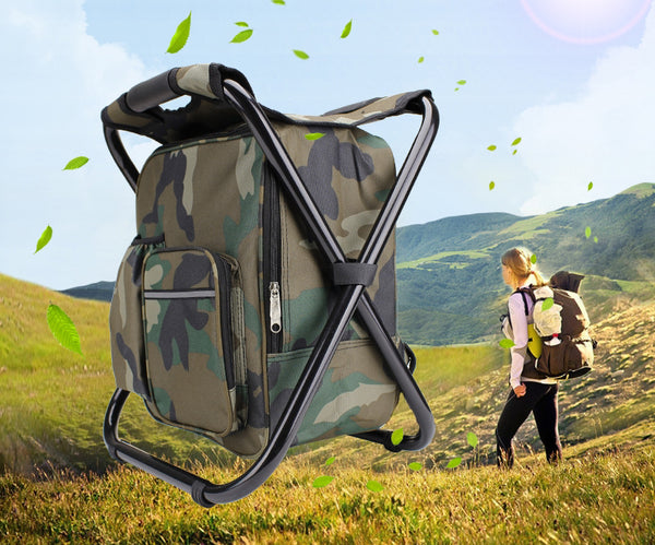 3-In-1 Portable Folding Chair -- Fall In Love With The Outdoors
