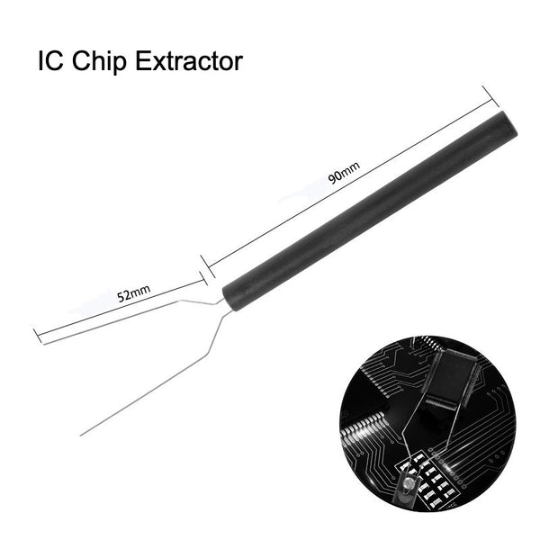4 Pieces IC Chip Remover Tool Kit, for PLCC, IC Chips
