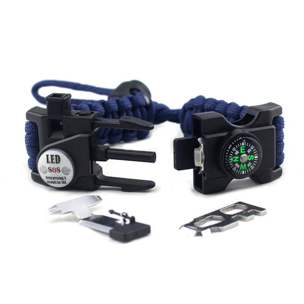 A Bracelet That Hides a Survival Kit - Wear One for the Unthinkables