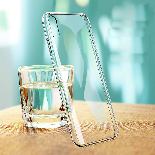 Set Your iPhone Face down Forgivingly with Near-invisible Glass Case