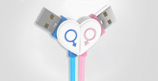 Right Angle Lightning/Micro-USB/Type-C Cable Lover's Party Pack