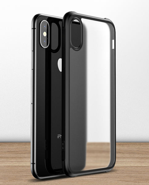 Slim & Anti-scratch Transparent Acrylic Phone Case with 7D Shockproof Airbag Compatible with iPhone 11/11 Pro/11 Pro Max/X/XS/XS Max/XR/7/8