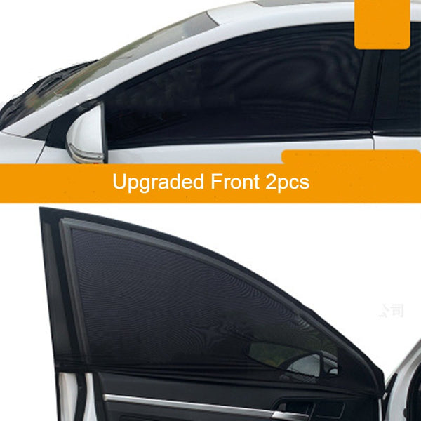 Universal Car Side Window Mesh Sunshade, for Front and Rear Windows (2pcs)