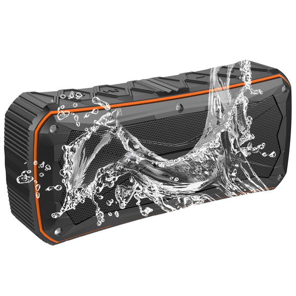 Put Freedom In Music with Portable Waterproof Wireless Bluetooth Speaker & Power Bank