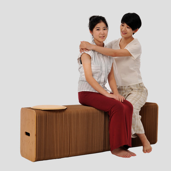 Weird & Wonderful Accordion-inspired Paper Chair