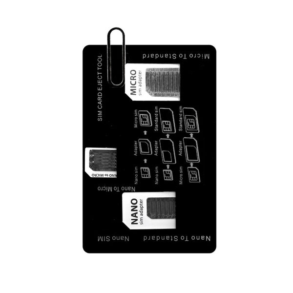 SIM Card Adapter -- One Set, All Sizes