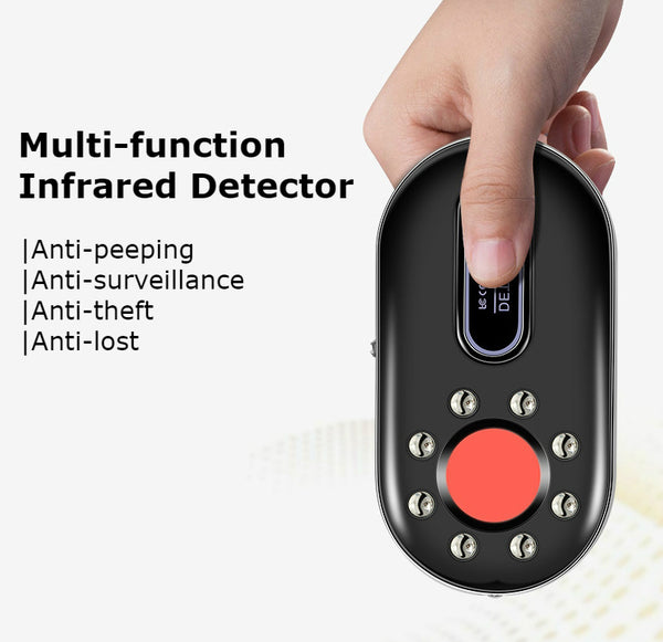 Multi-function Infrared Detector / Hidden Camera Detector: Anti-peeping, Anti-surveillance, Anti-theft, Anti-lost