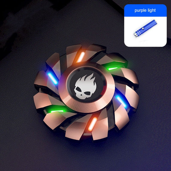 Luminous Metal Gyroscope, Creative Gift for Kids Adults