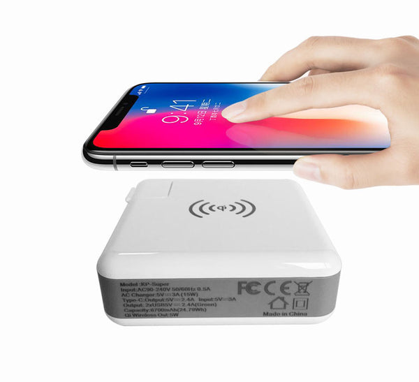 The Great Come Together - Universal Adapter, Power Bank & Wireless Charging Pad