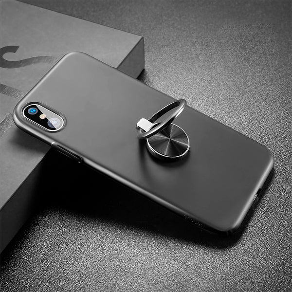 Shock-endurable Ring Holder Case for iPhone X