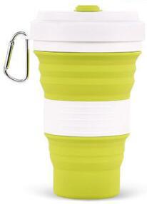 Take Hydratation on the Go with Ultra Collapsible Travel Cup