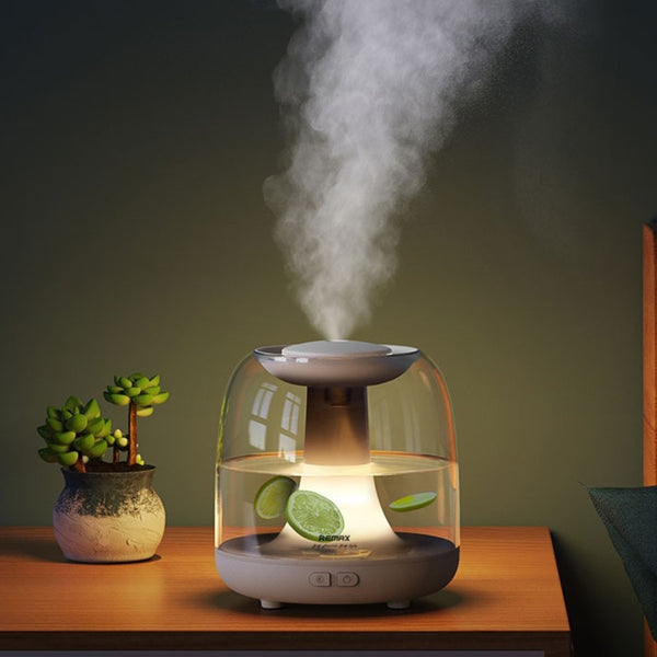 Humidifier with 1.2L Large Capacity, Night Light & Dry Burning-resistant Protection, for Home & Office