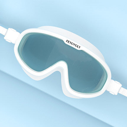 Anti-fog Swim Goggles With Prescription, Up to -7.0, No Leaking, Crystal Clear & 180° Panoramic Vision, With Protective Case