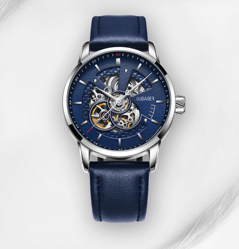 Mechanical & Automatic Skeleton Watch with Visible Gears – GizModern