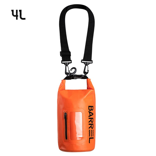 Waterproof Lightweight Dry Bag (2L/4L/10L), for Travel, Swimming, Boating, Kayaking, Camping & Beach