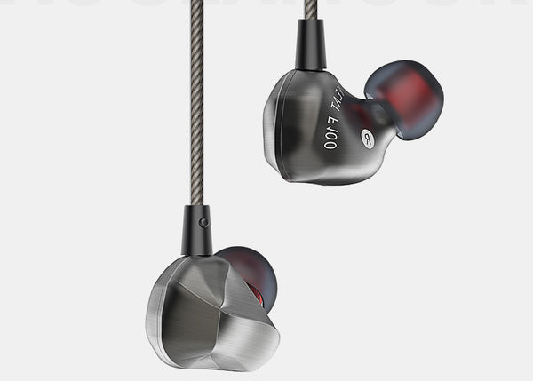 Premium All-Metal In-Ear Extra Bass HIFI Headphone With Ear Hook