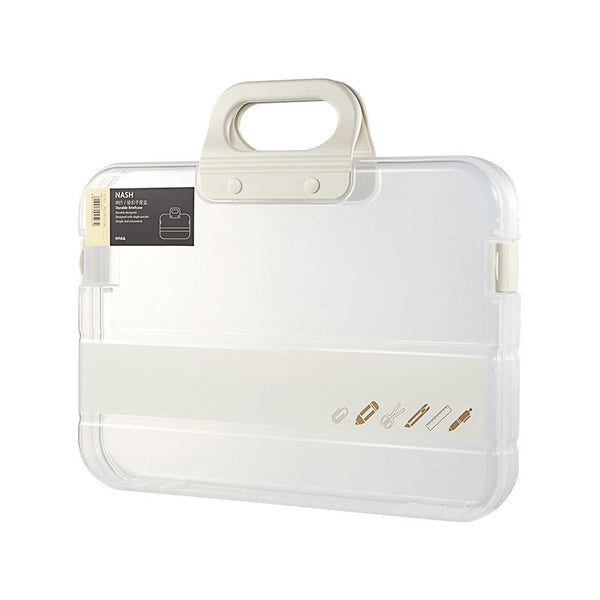 Large Capacity Waterproof Transparent File Box