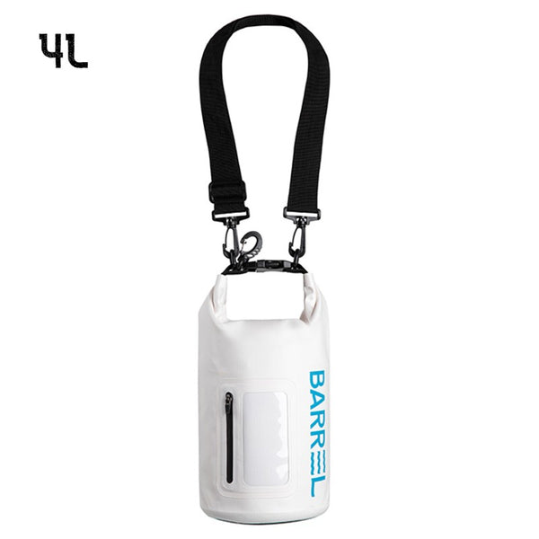 Waterproof Lightweight Dry Bag (2L/4L/10L), for Travel, Swimming, Boating, Kayaking, Camping & Beach