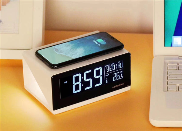 The Great Get Together - Wireless Charger, Alarm Clock & Bedside Lamp