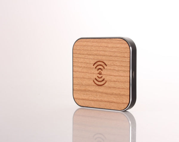 Solid Wood Wireless Charging Pad That Looks Good in Any Space